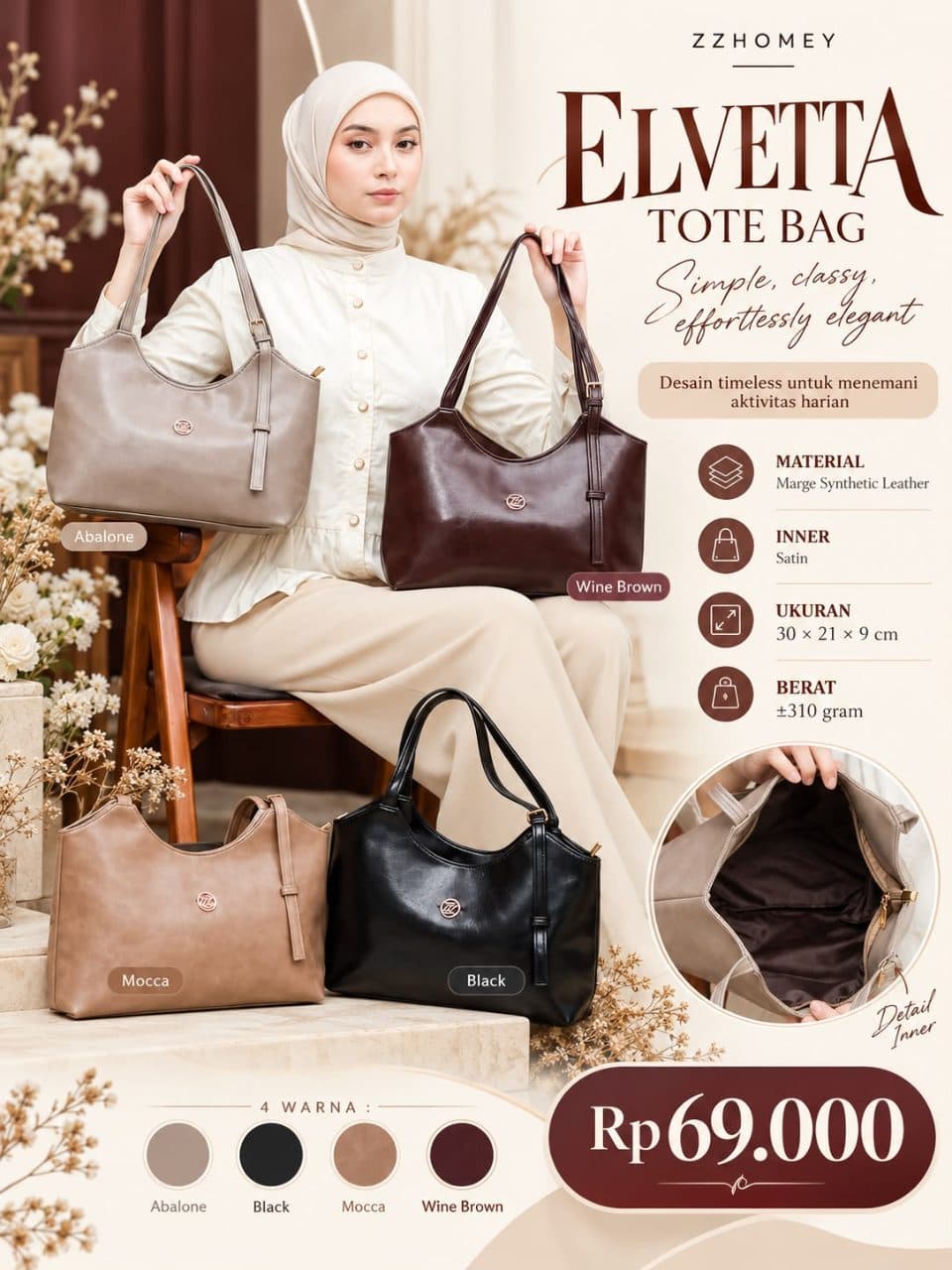 ELVETTA Totebag