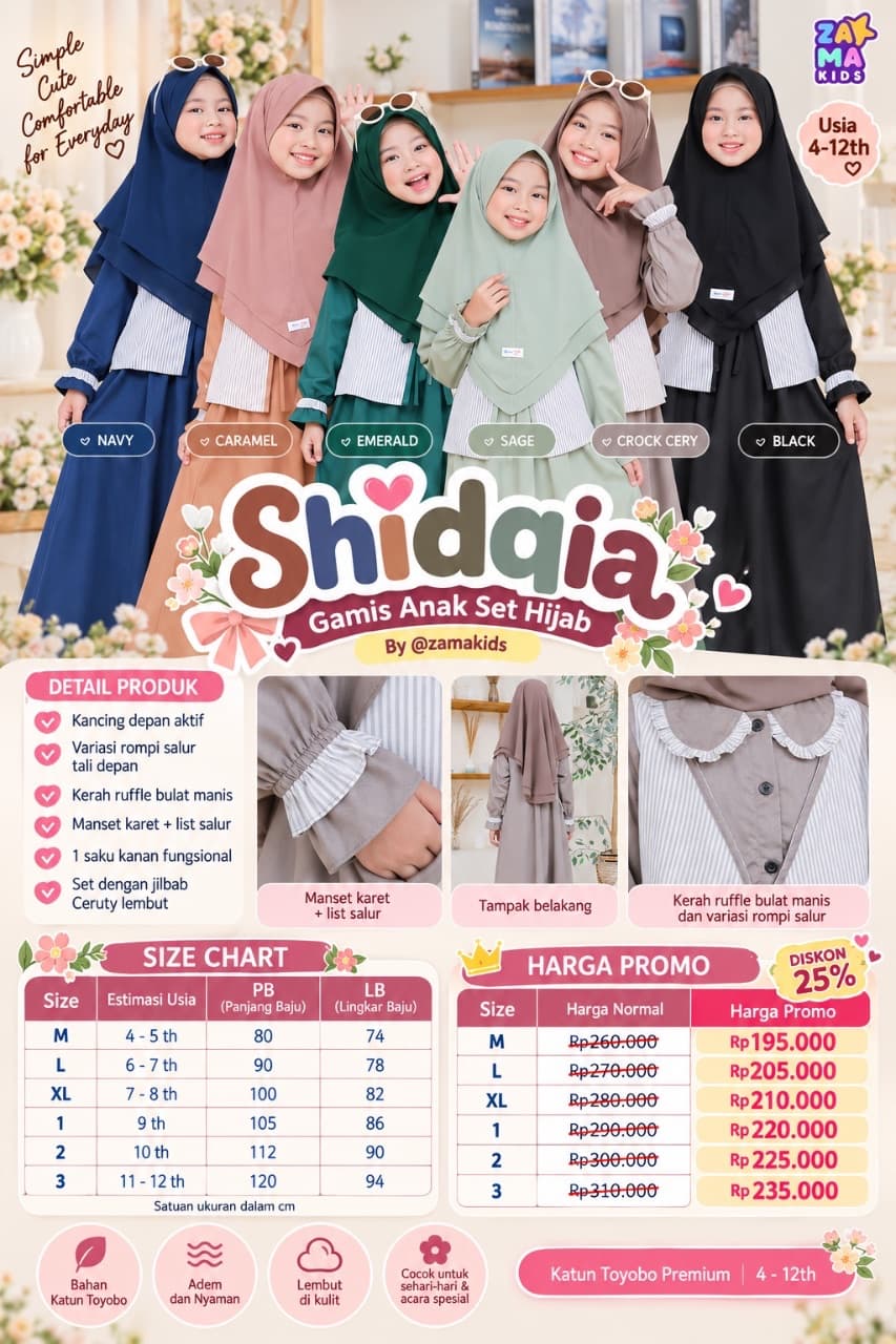 Shidqia Gamis New