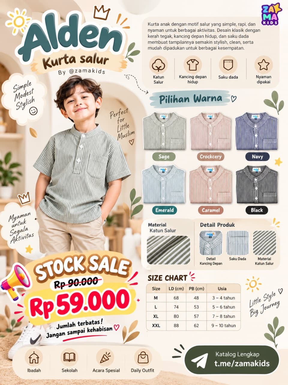 ALDEN Kurta Kids
