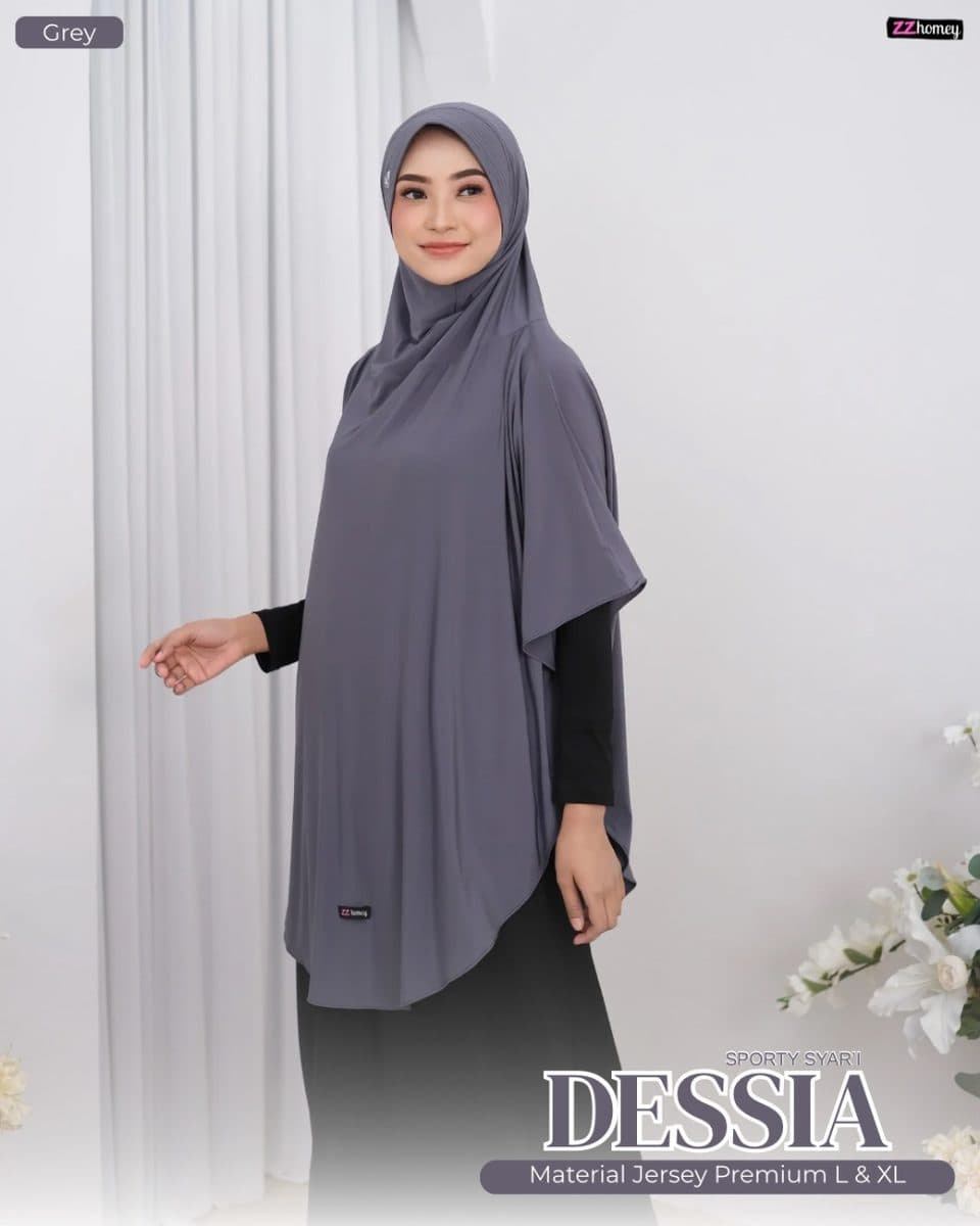 Dessia Jilbab Sporty Syar'i New