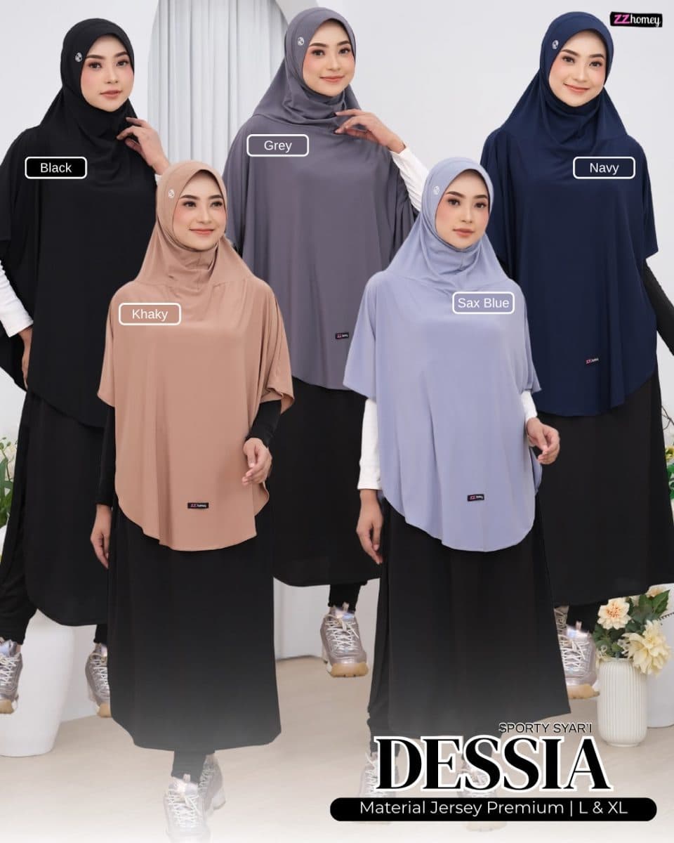 Dessia Jilbab Sporty Syar'i New